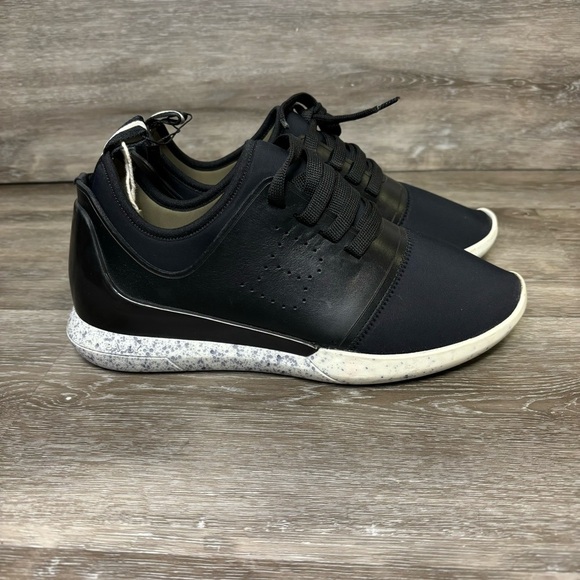 Bally | Avelle perforated neoprene and leather sneakers Size 36.5 NEW - Picture 3 of 12